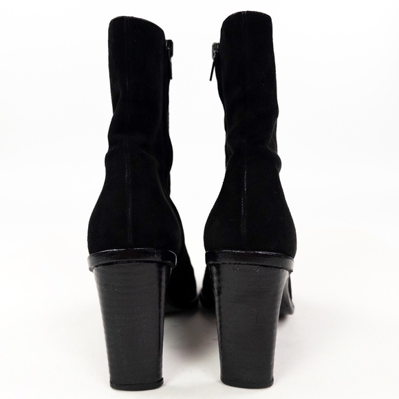 Vintage Joan Helpern Suede Ankle Boots Booties - Picture 4 of 6